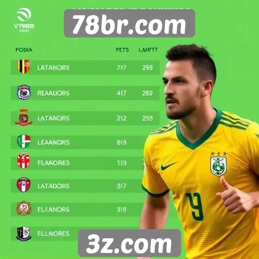 Desempenho de jogadores e rankings em 78br.com